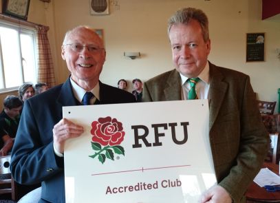 Eagles Awarded RFU Accreditation Club Status